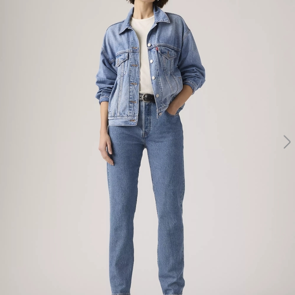 Levi's Light Blue Straight Leg Jeans
